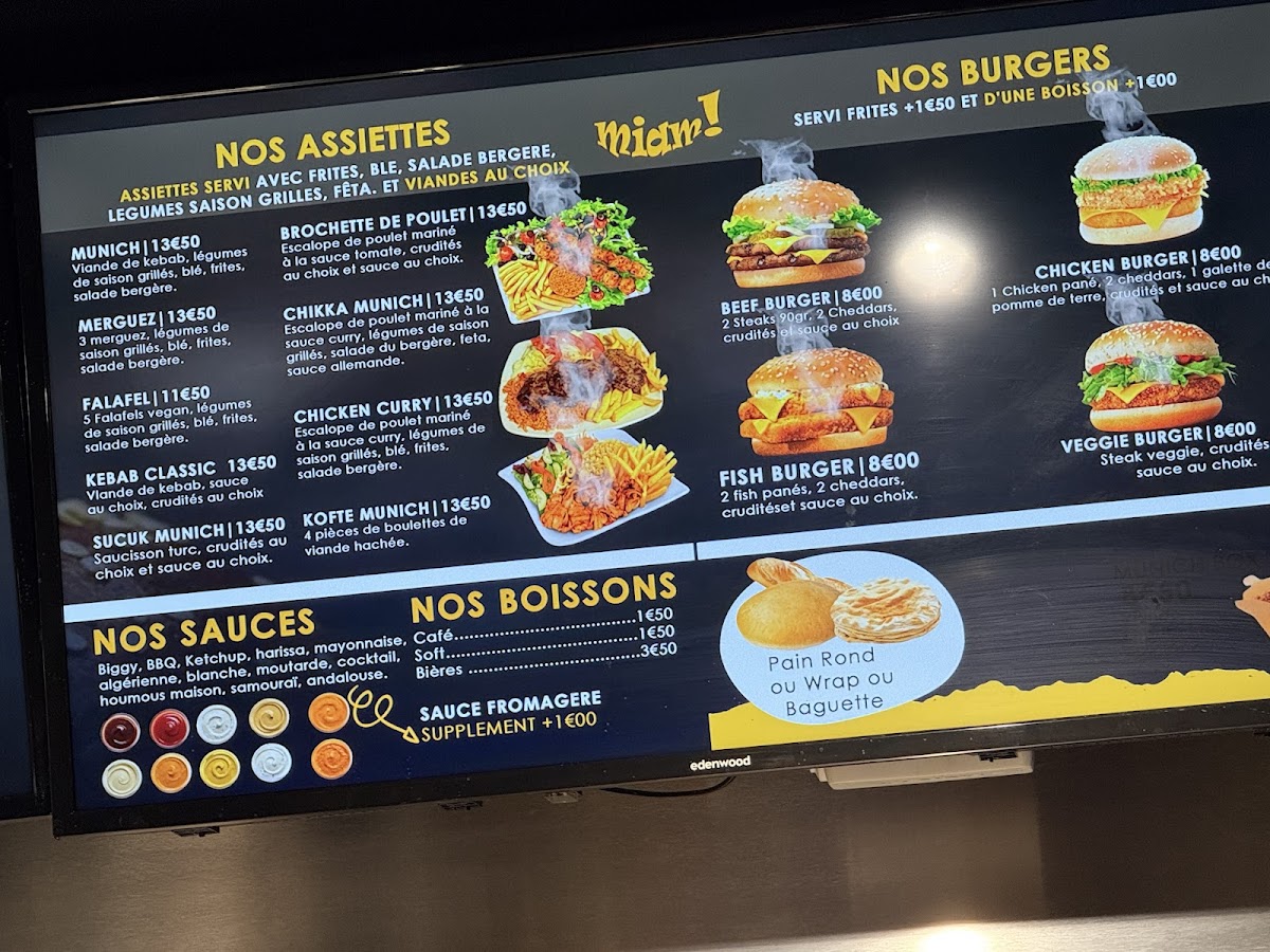 Munich Kebab Menu - Image 1